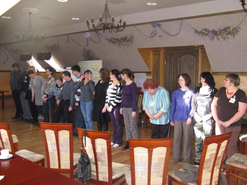 Cykl edukacyjny szkolenie I, Wojcieszyce luty 2010